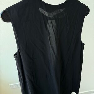 Vince Black Sleeveless Tank Top